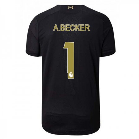 Billiga Fotbollströjor Liverpool Målvakt A.BECKER 1 Hjemma tröja 2019/20 Kortärmad